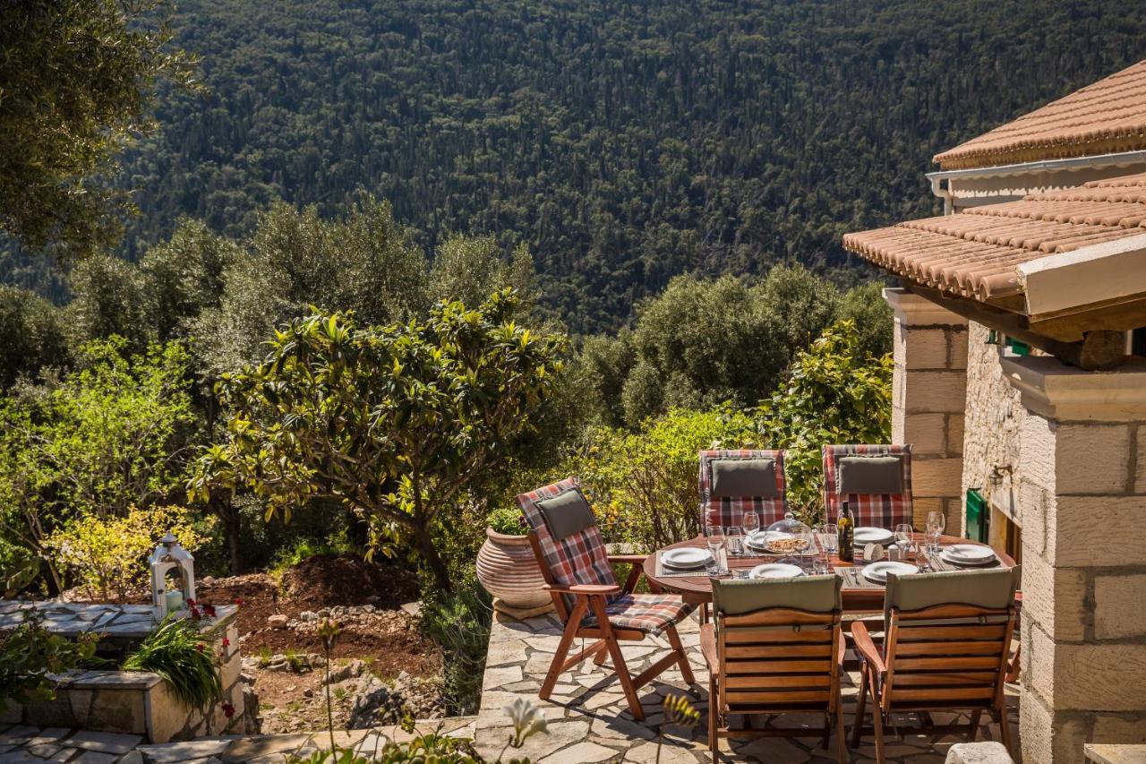 Traditional Stone House Anofli 1843 Fiskardo Kefalonia Extérieur photo